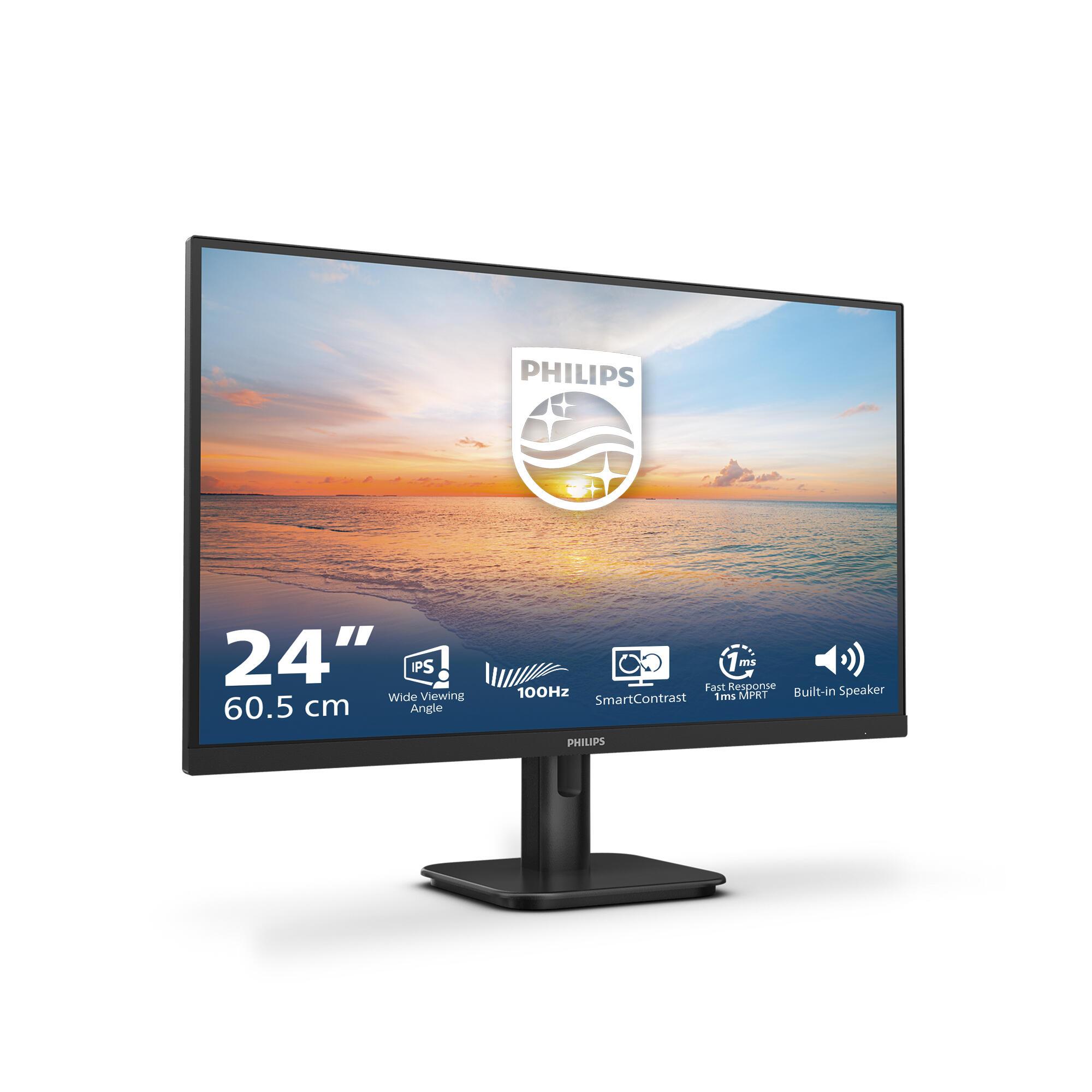 Philips Monitor 1000 Series 24E1N1200A / 24E1N1200A/00 Nero 60,5 cm (23,8")