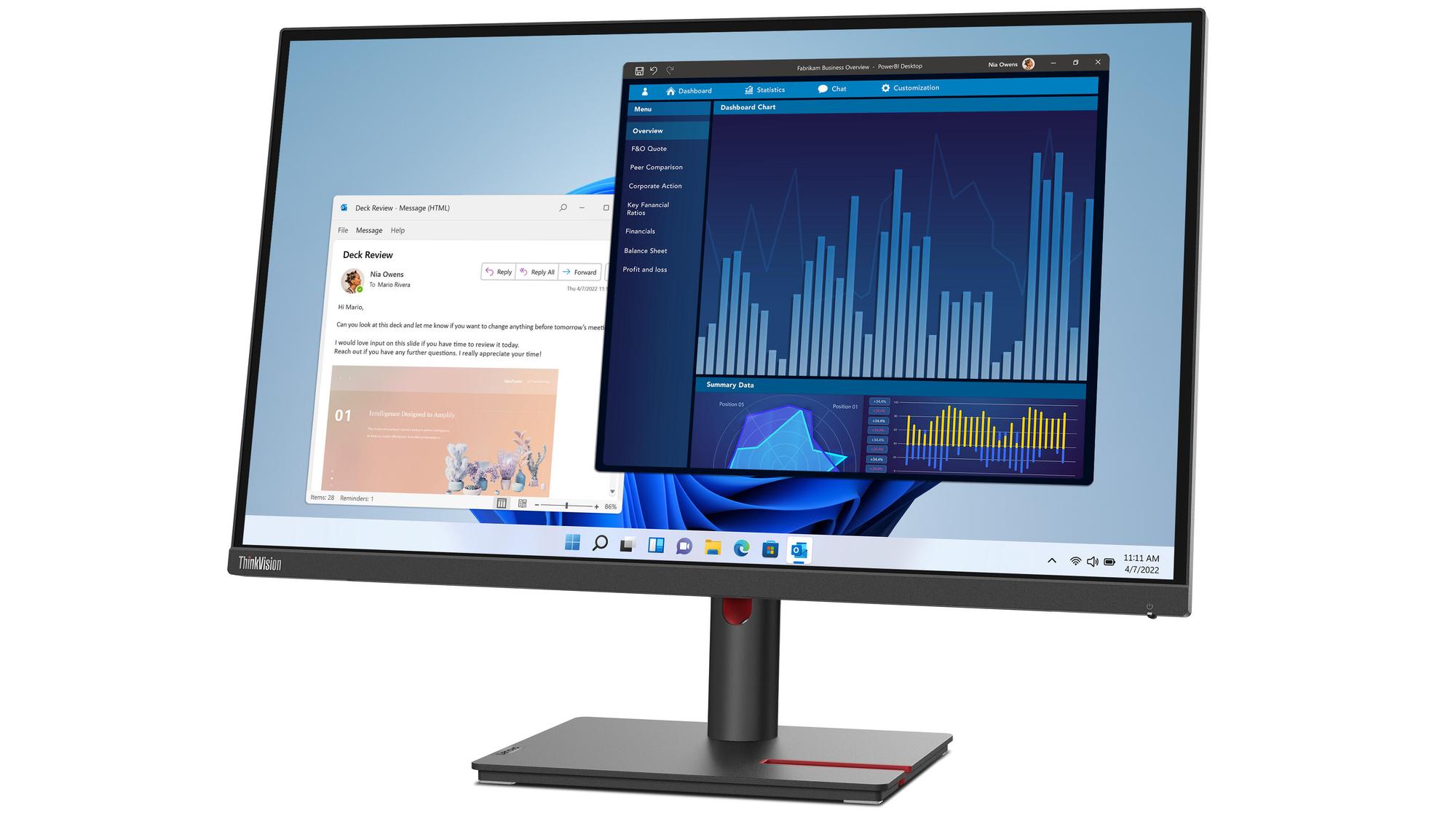Lenovo Monitor 63A9GAT / 63A9GAT1EU Negro 68,6 cm (27")