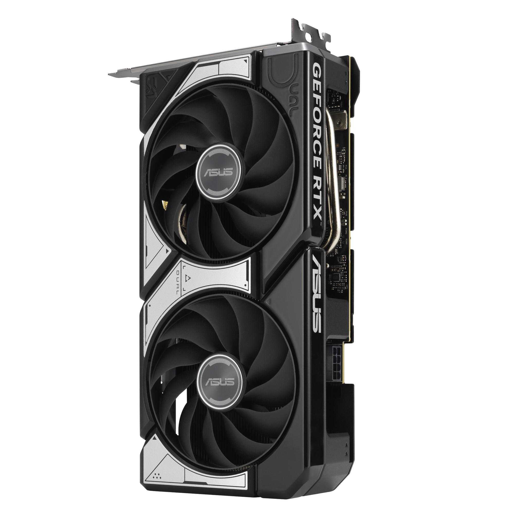 ASUS Carte graphique DUAL RTX5060TI O16G / 90YV0MH0-M0NA00 Noir, gris