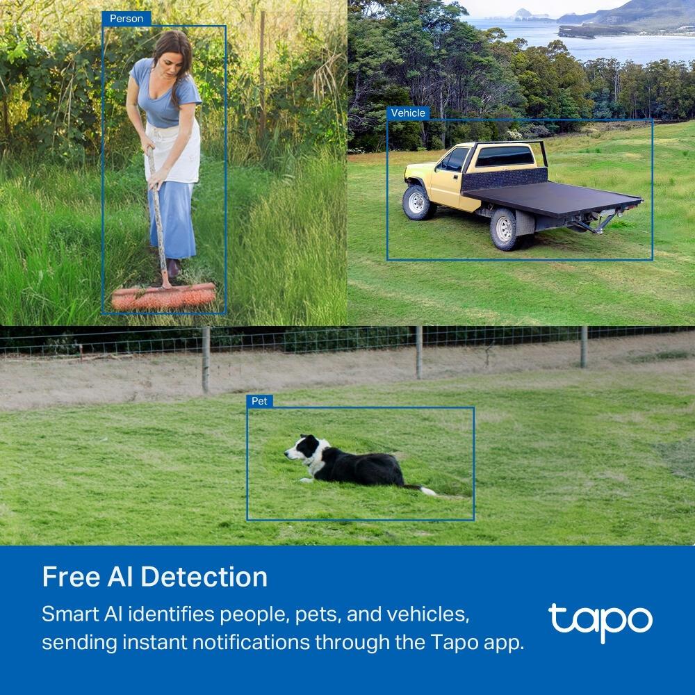 TP-Link Caméra de surveillance C501GW / TAPO C501GW Blanc