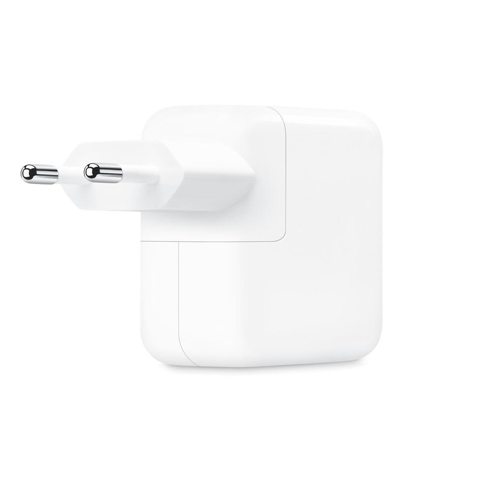 Apple Bloc d'alimentation 35W 2xUSB-C / MW2K3ZM/A Blanc
