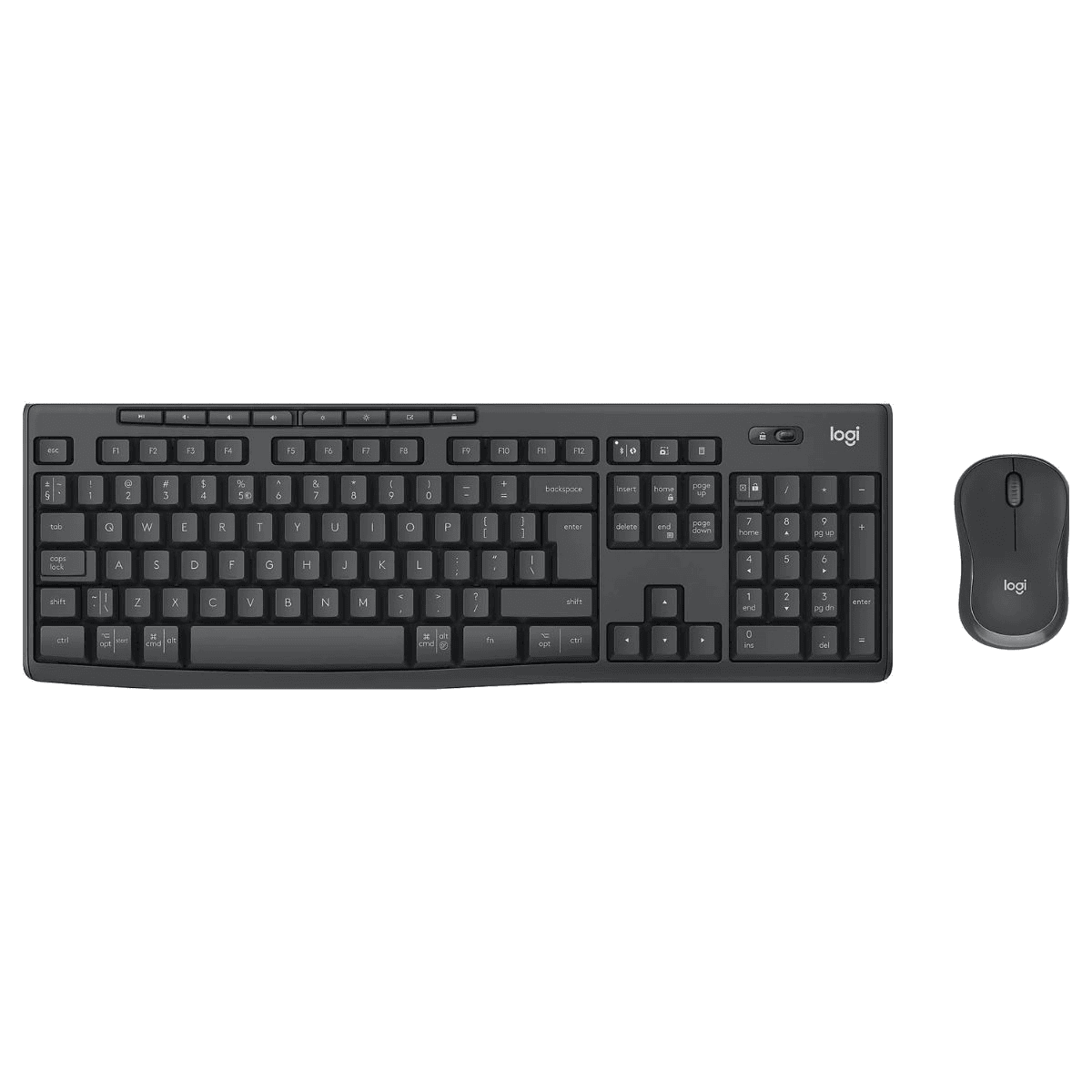Logitech Mouse and keyboard set MK370 Business / 920-012077 Graphite