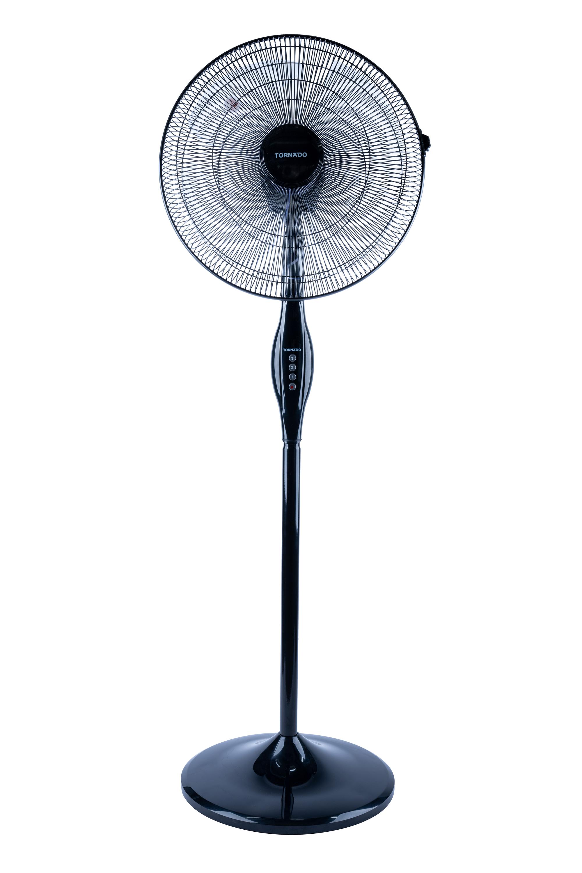 TORNADO Ventilador TSF-16W Negro