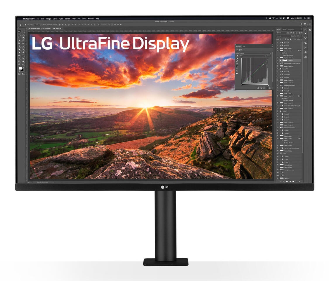 LG Monitor 32UN880K-B / 32UN880K-B.AEU Nero 80 cm (31,5")