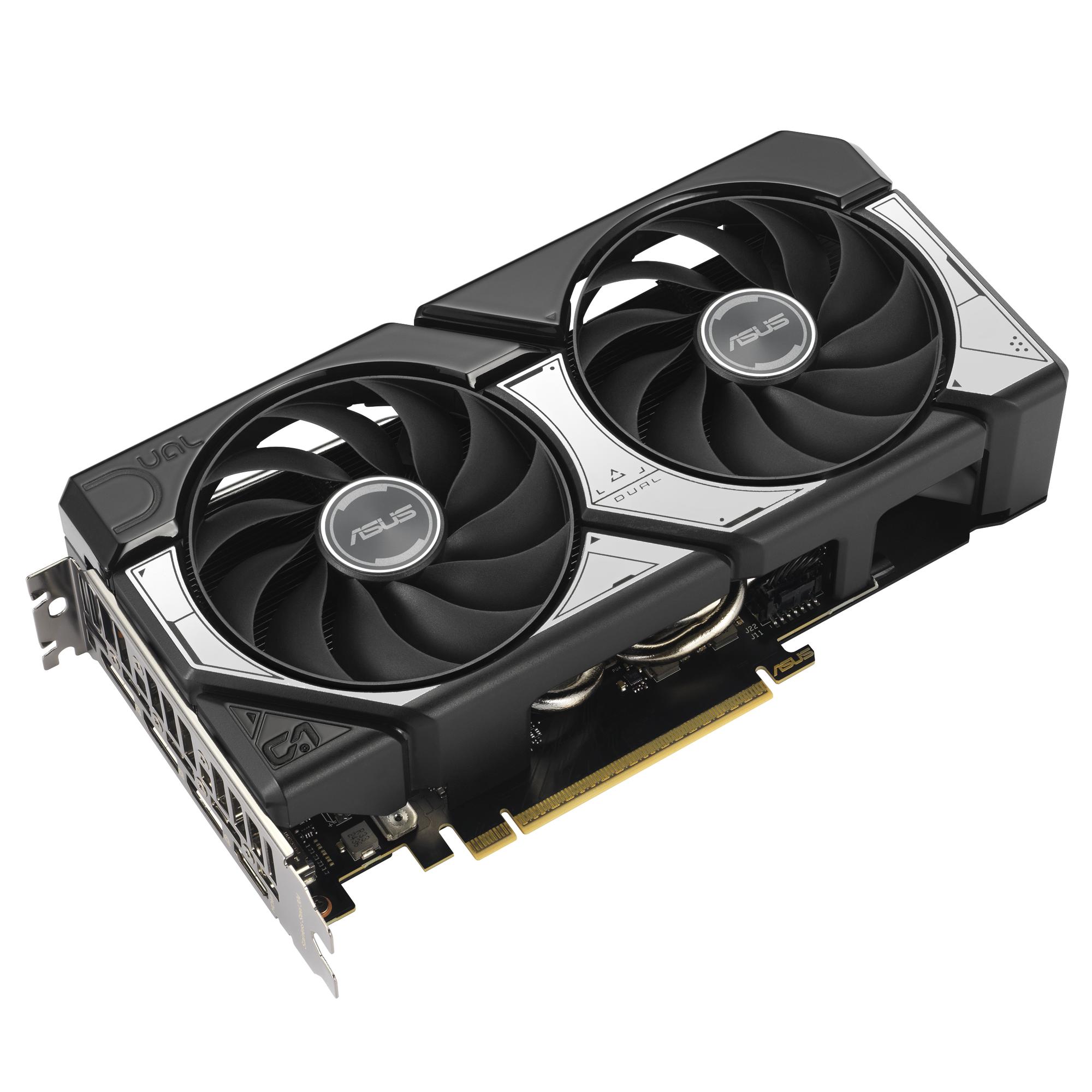 ASUS Carte graphique DUAL RTX5060TI O16G / 90YV0MH0-M0NA00 Noir, gris