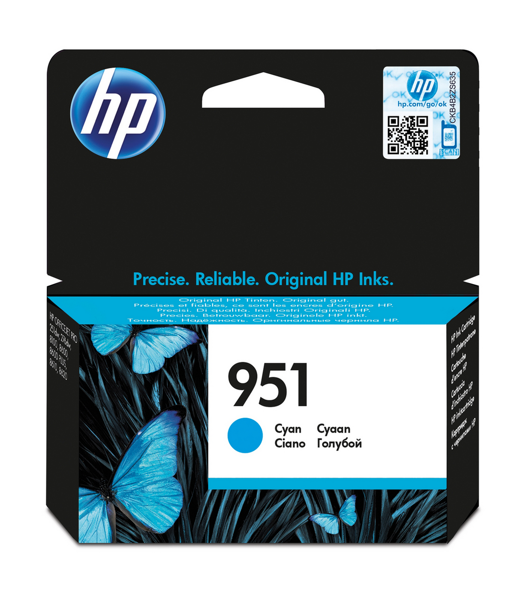 HP Tinte 951 / CN050AE Cyan
