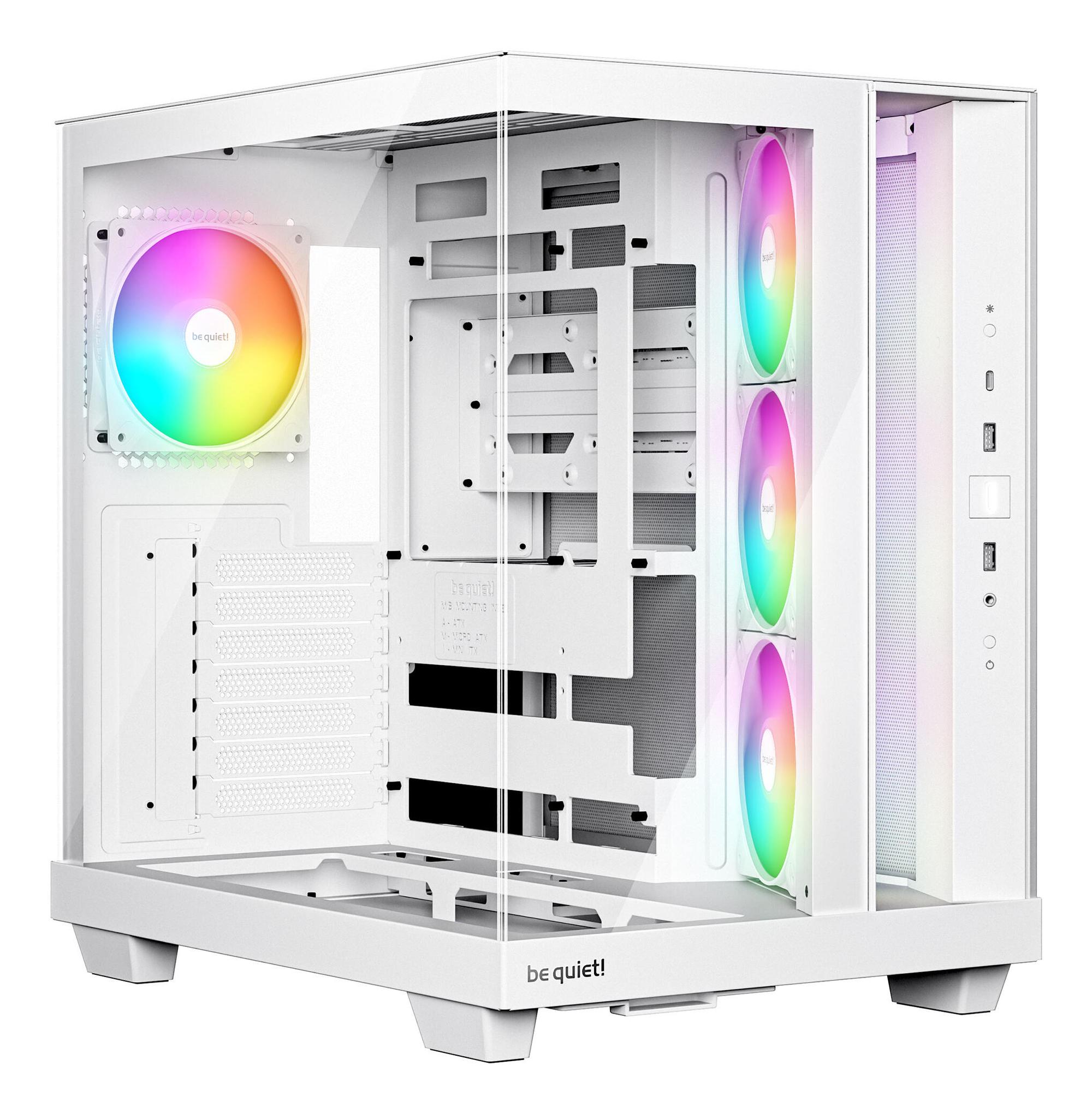 be quiet! PC-Gehäuse Light Base 500 LX / BGW86 Weiß