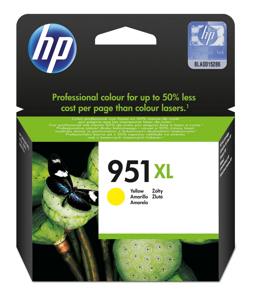 HP Tinte 951XL / CN048AE Gelb XL