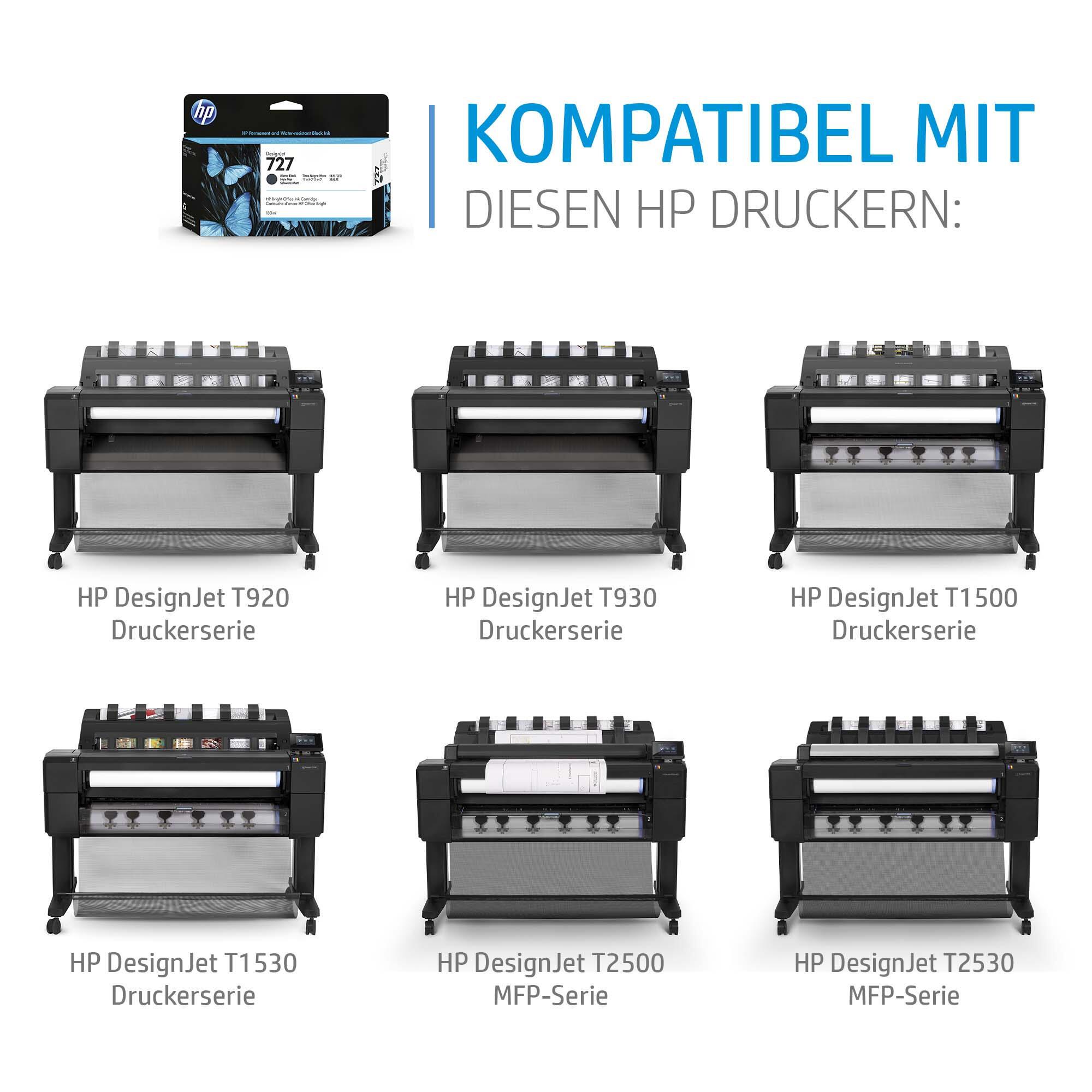 HP Tinta 727 / B3P20A Magenta XL