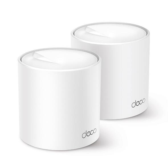 TP-Link Mesh-WLAN-System X50 / DECO X50(2-PACK) Weiß Doppelpack