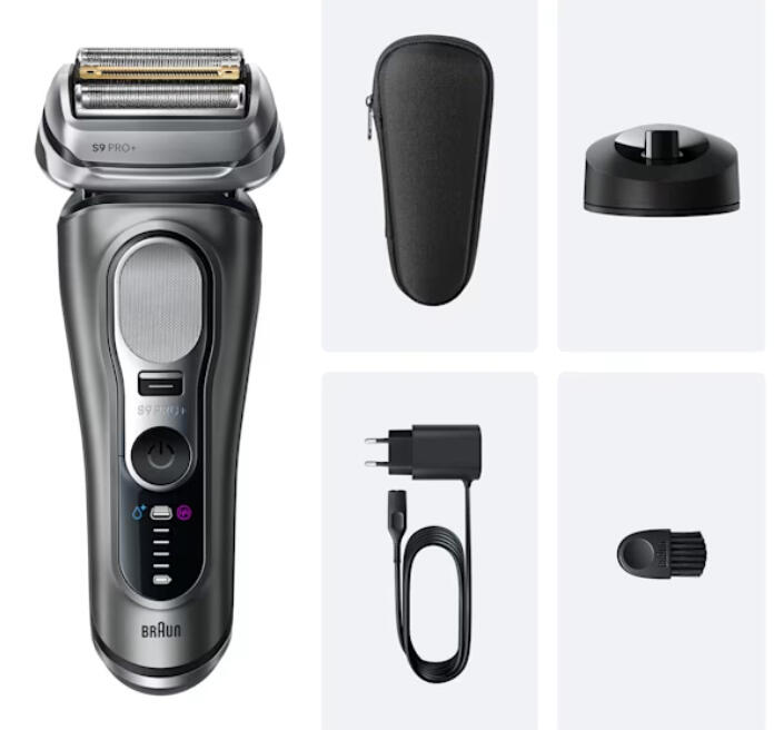 Braun Shaver Series 9 Pro+ 9615s / 554237 Black, grey