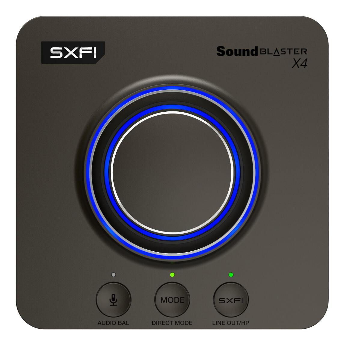Creative Carte son Sound Blaster X4 / 70SB181500000 Noir