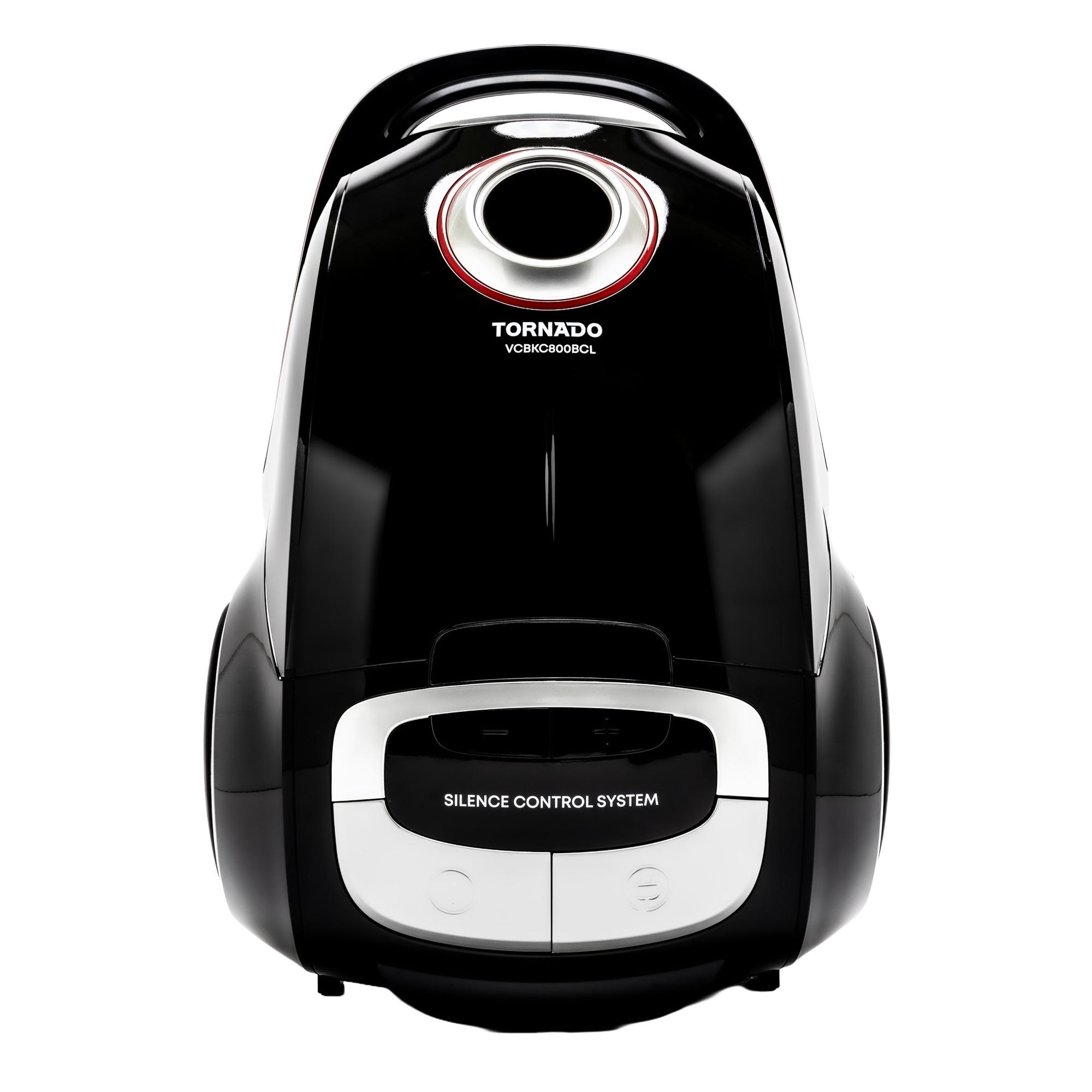 TORNADO Staubsauger VCBKC800BC Schwarz, Rot