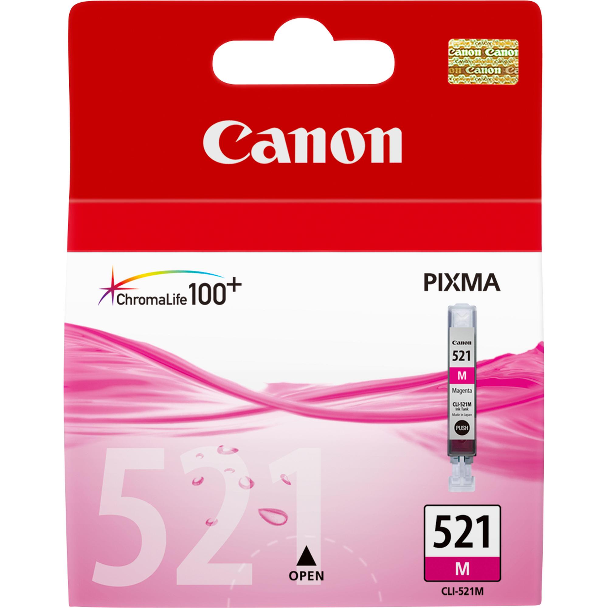 Canon Encre CLI-521M / 2935B001 Magenta Standard