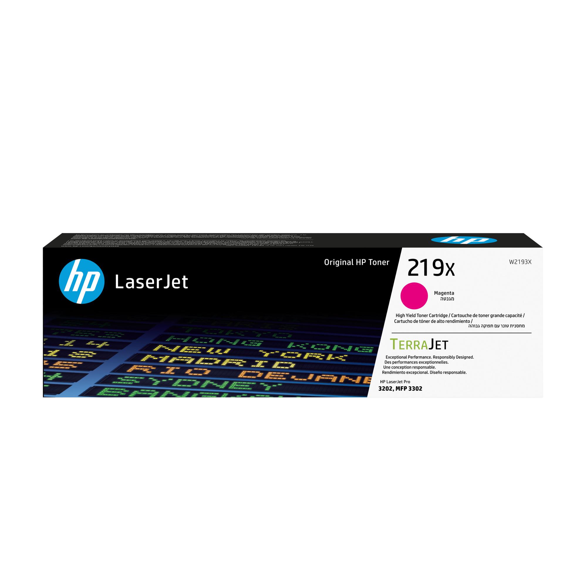 HP Toner 219X / W2193X Magenta XL