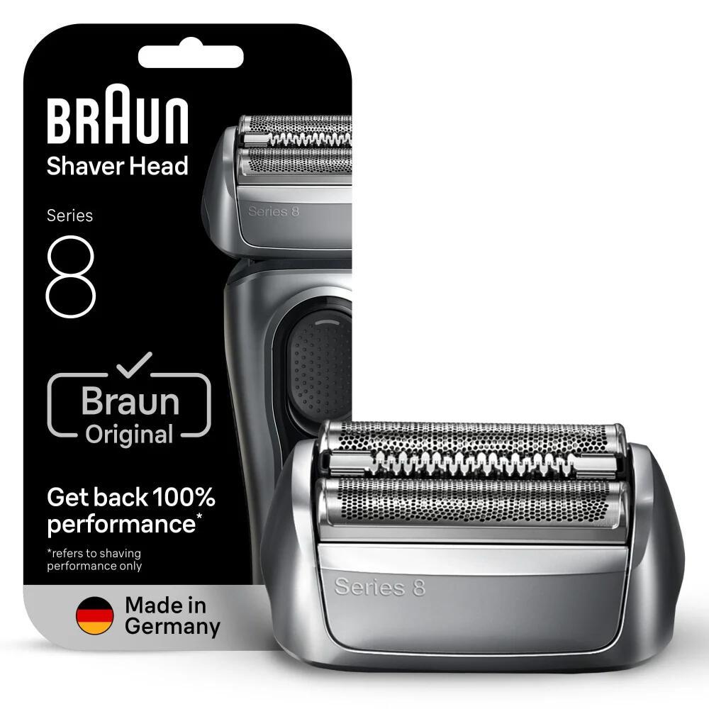 Braun Lame de rasoir Kombipack 83M / 879743 Noir, acier inoxydable Standard