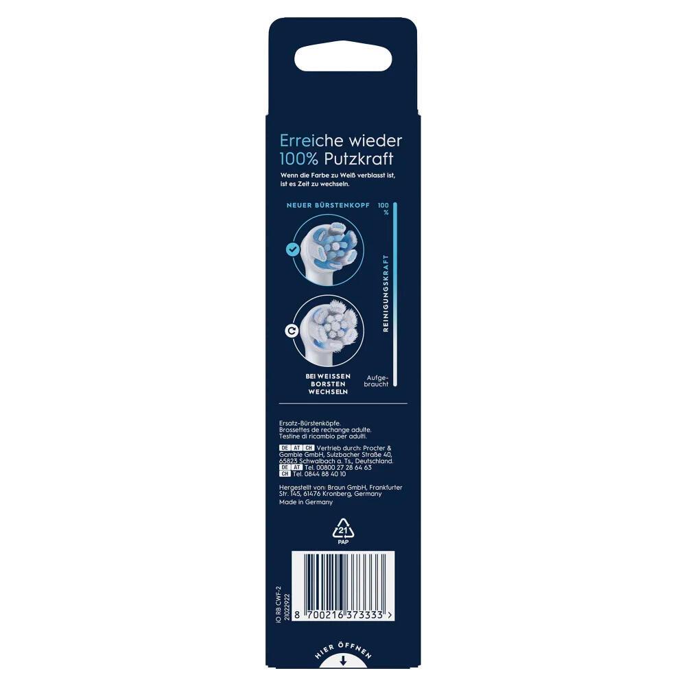 Oral-B Spazzolino da denti collegabile iO Ultimative Reinigung / 8700216373333 Bianco Doppelpack