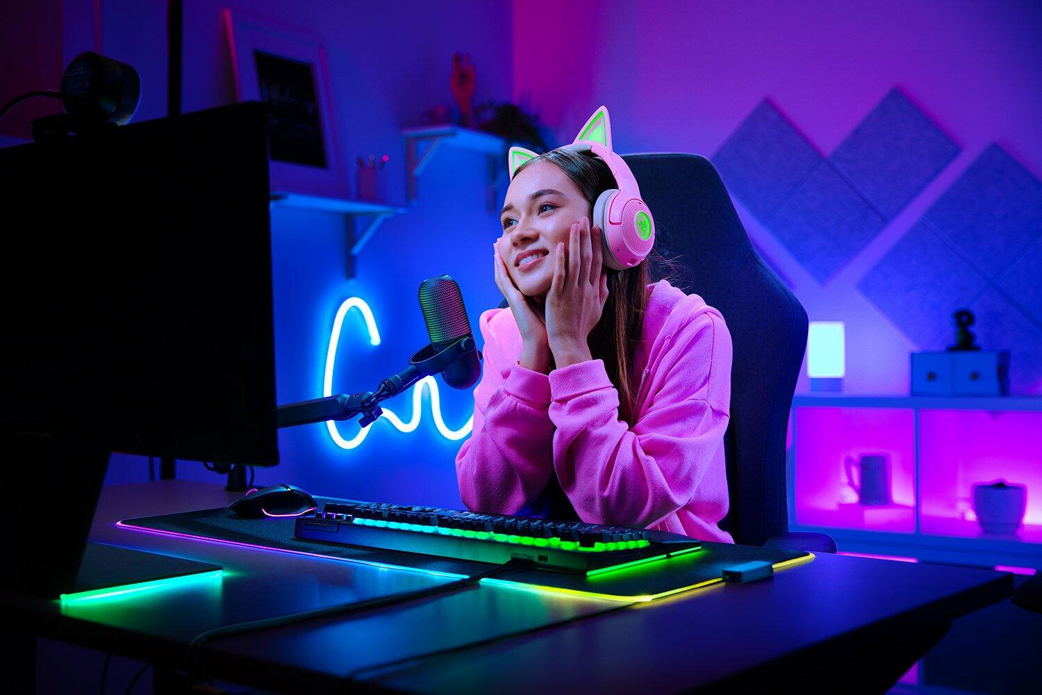 Razer Micro Seiren V3 Chroma / RZ19-05060100-R3M1 Noir