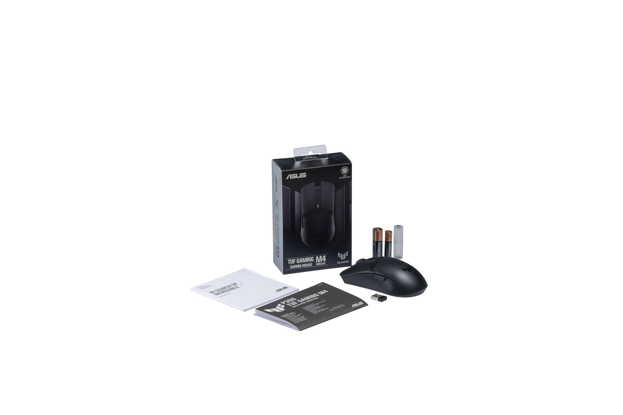 ASUS Ratón M4WL / 90MP02F0-BMUA00 Negro