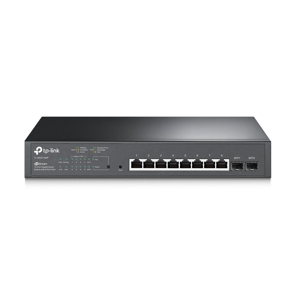 TP-LINK Switch SG2210M / TL-SG2210MP Schwarz