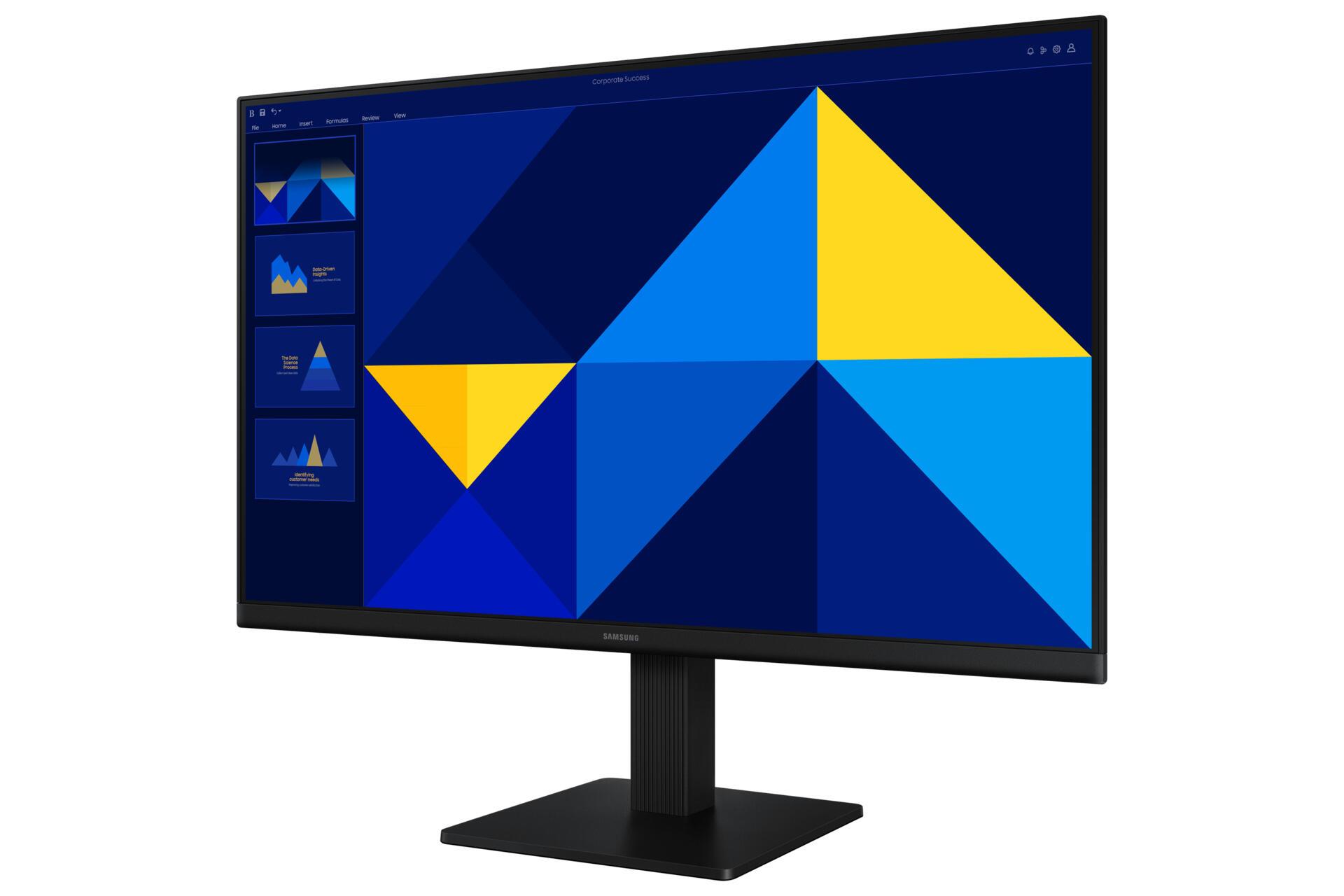 Samsung Monitor S24D300GAU / LS24D300GAUXEN Schwarz 61 cm (24")
