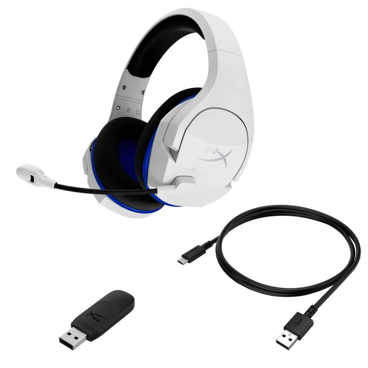 HyperX Casque 4P5J1AA Blanc