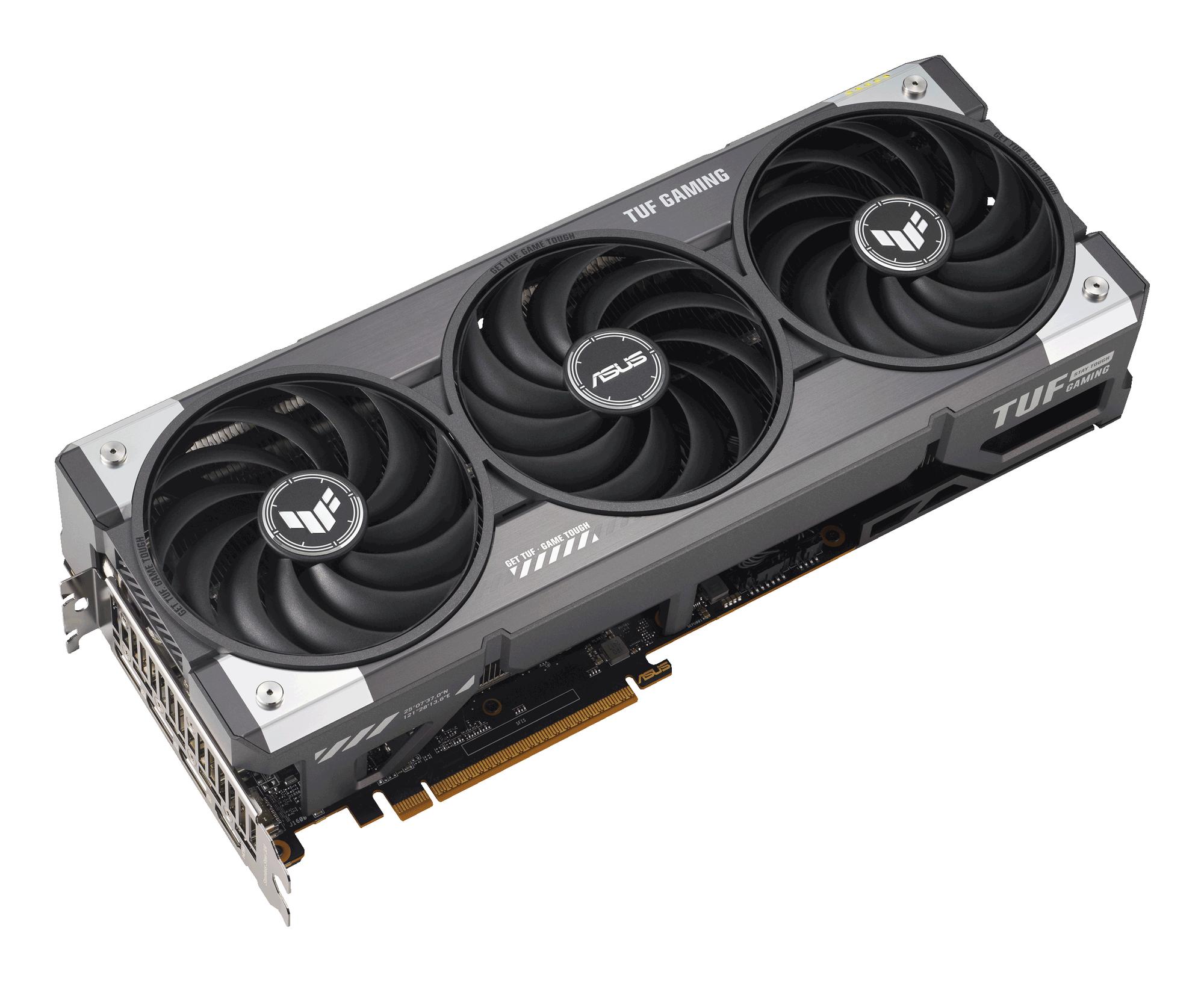 ASUS Grafikkarte TUF RX9070XT O16G / 90YV0L70-M0NA00 Schwarz, Silber