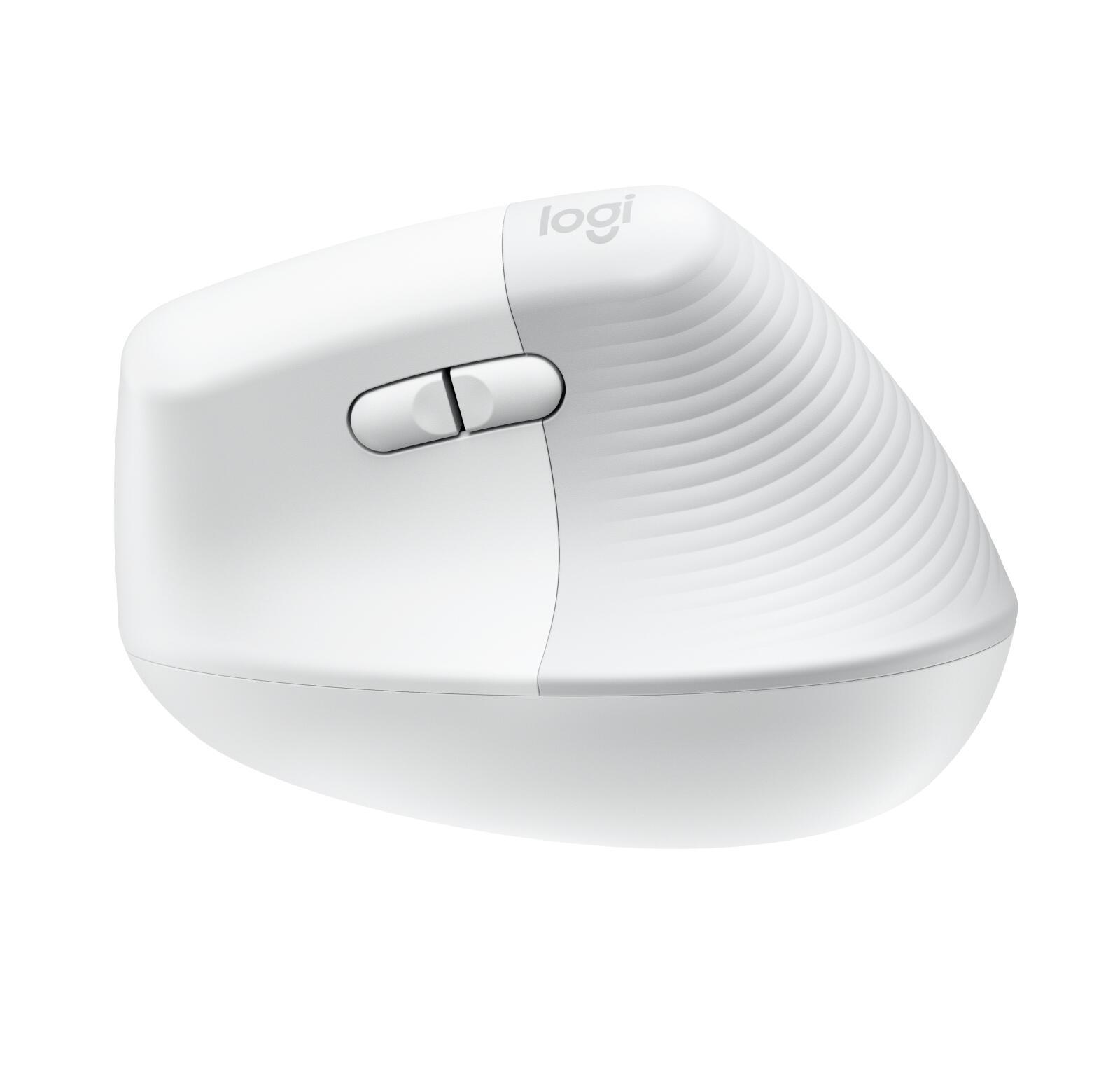 Logitech Maus Lift Vertical Mac / 910-006477 Weiß