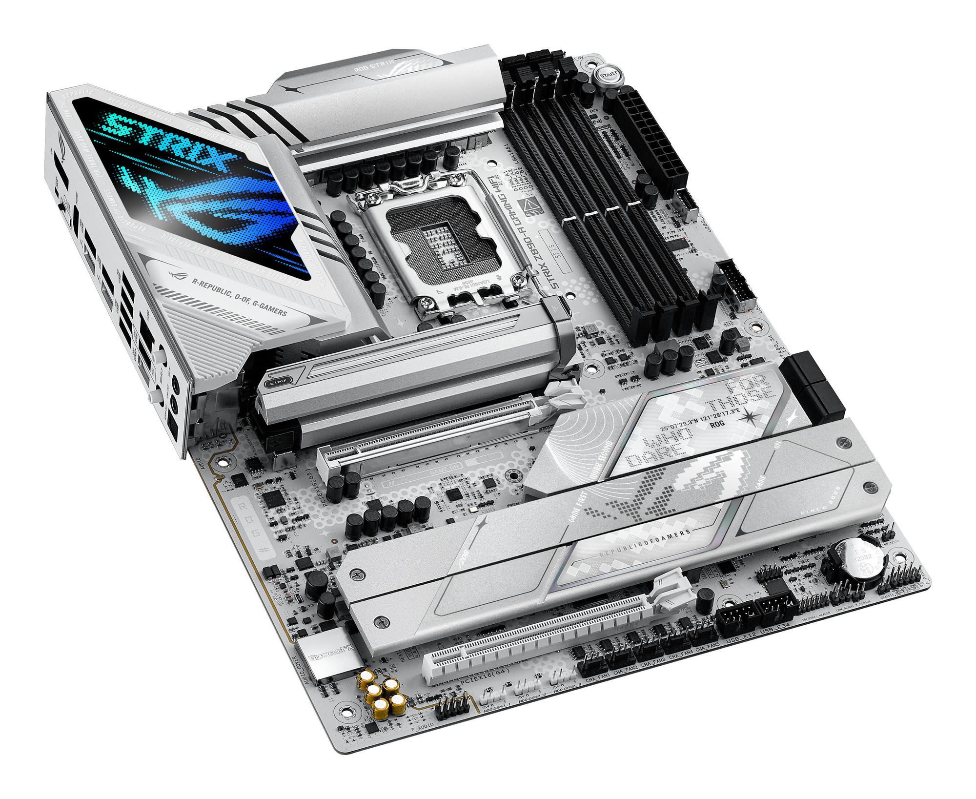 ASUS Carte mère ROG Strix Z890-A Gaming WiFi / 90MB1I90-M0EAY0 Blanc