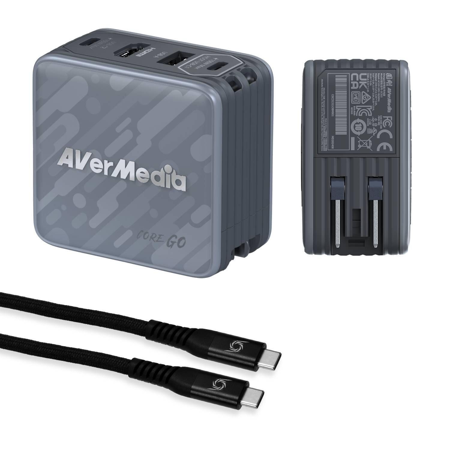 AVerMedia Stazione docking CORE GO / GC313 Nero