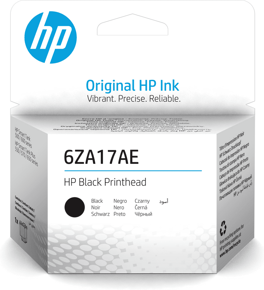 HP Printhead 6ZA17AE / 6ZA17AE Black