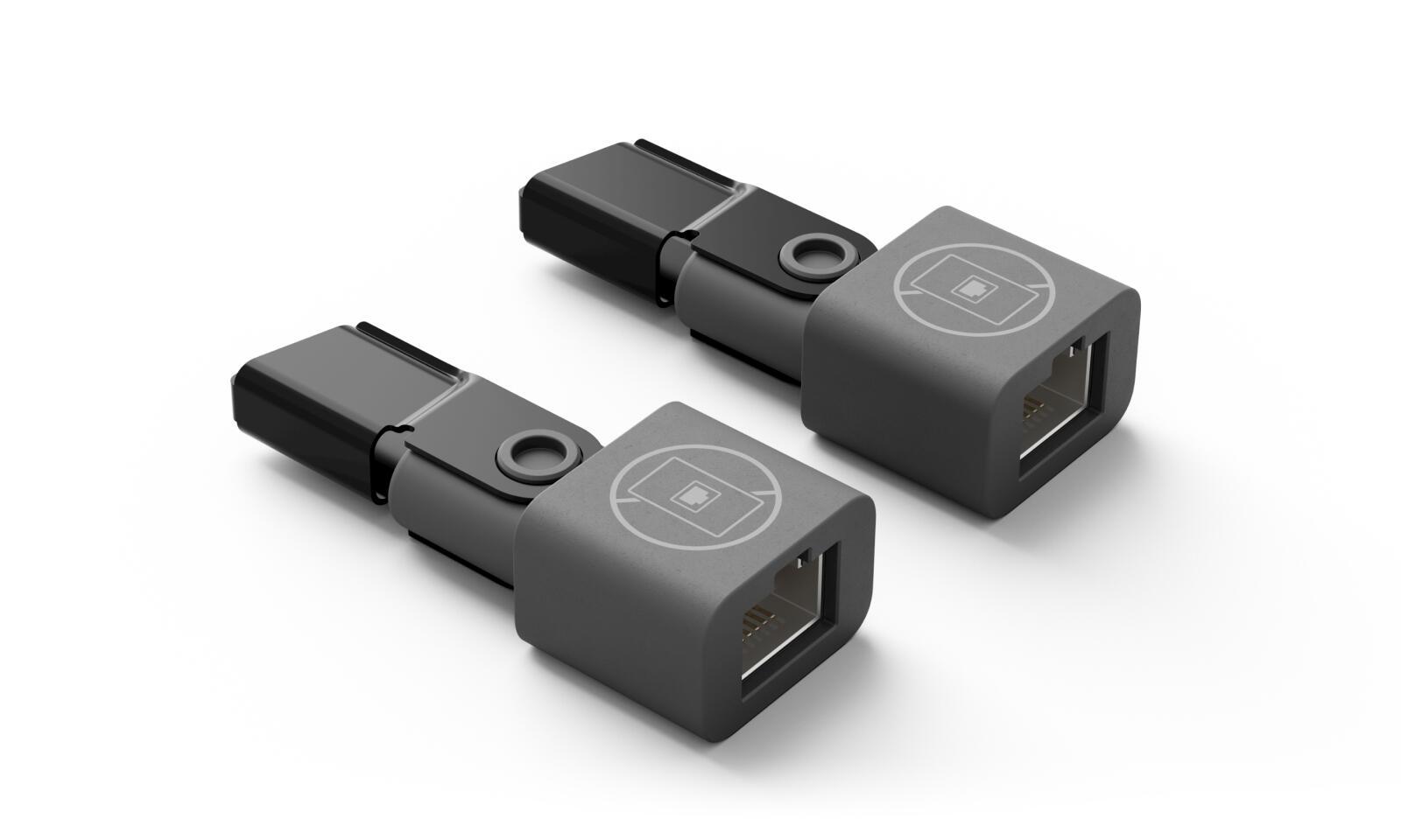 Logitech Adaptador Ethernet USB-C zu Ethernet / 952-000181 Grafito Multipack