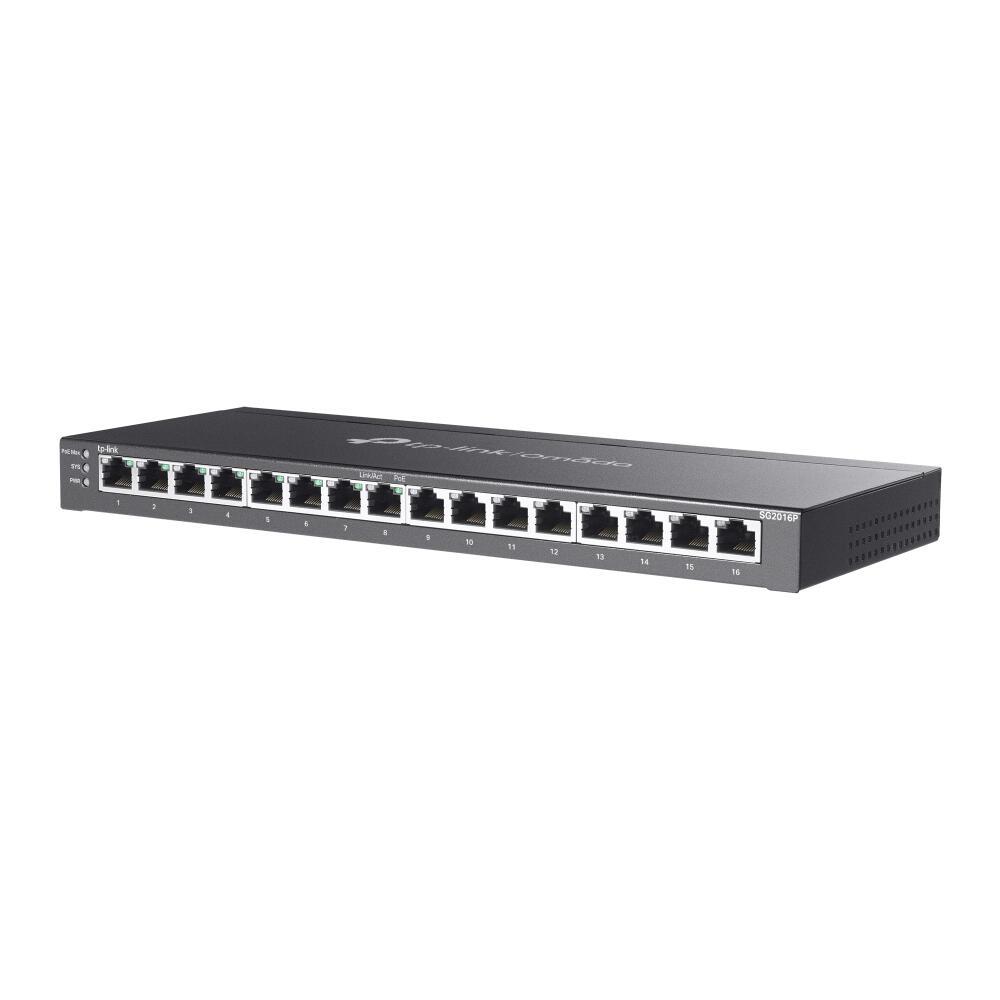 TP-Link Switch TL-SG2016P / TL-SG2016P Schwarz