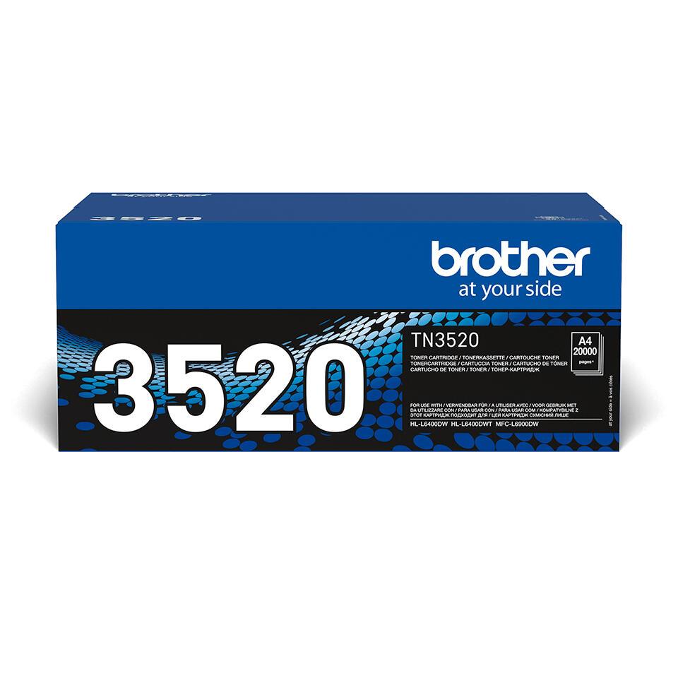 Brother Tóner TN-3520 / TN3520 Negro