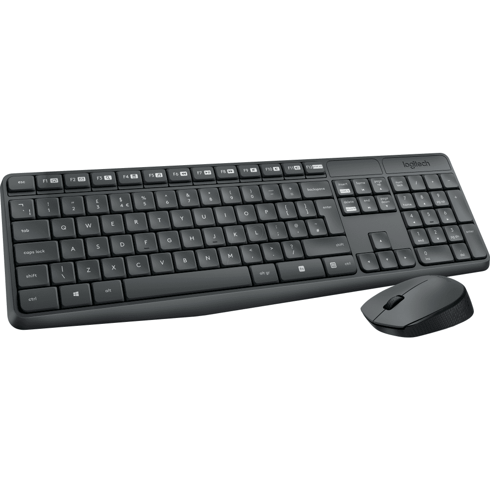 Logitech Tastatur ZMK235 / 920-007905 Grau