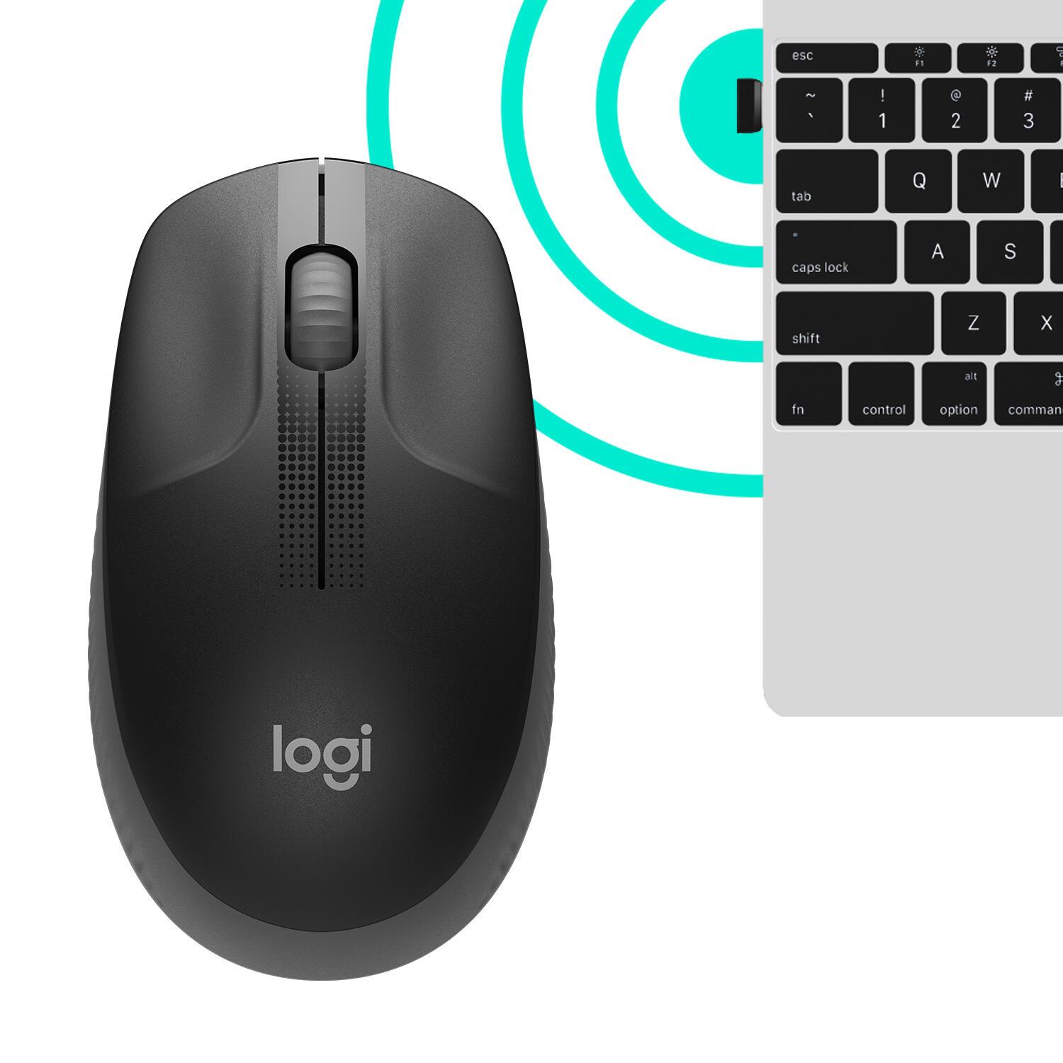 Logitech Ratón M190 / 910-005905 Antracita