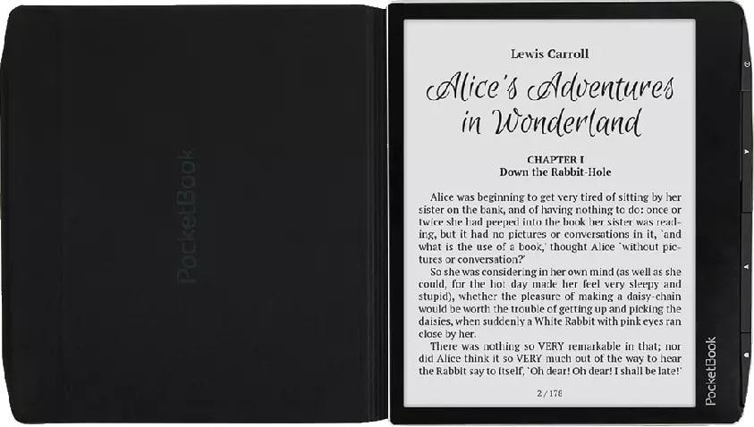 PocketBook Funda para tableta Era 7" Flip / HN-FP-PU-700-GG-WW Negro