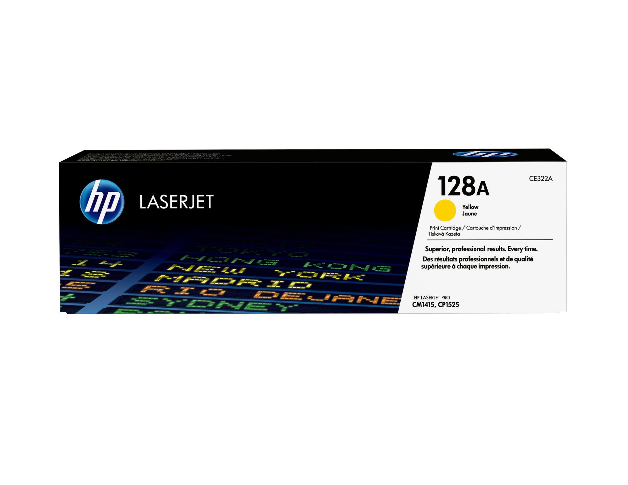 HP Tóner 128A / CE322A Amarillo Standard