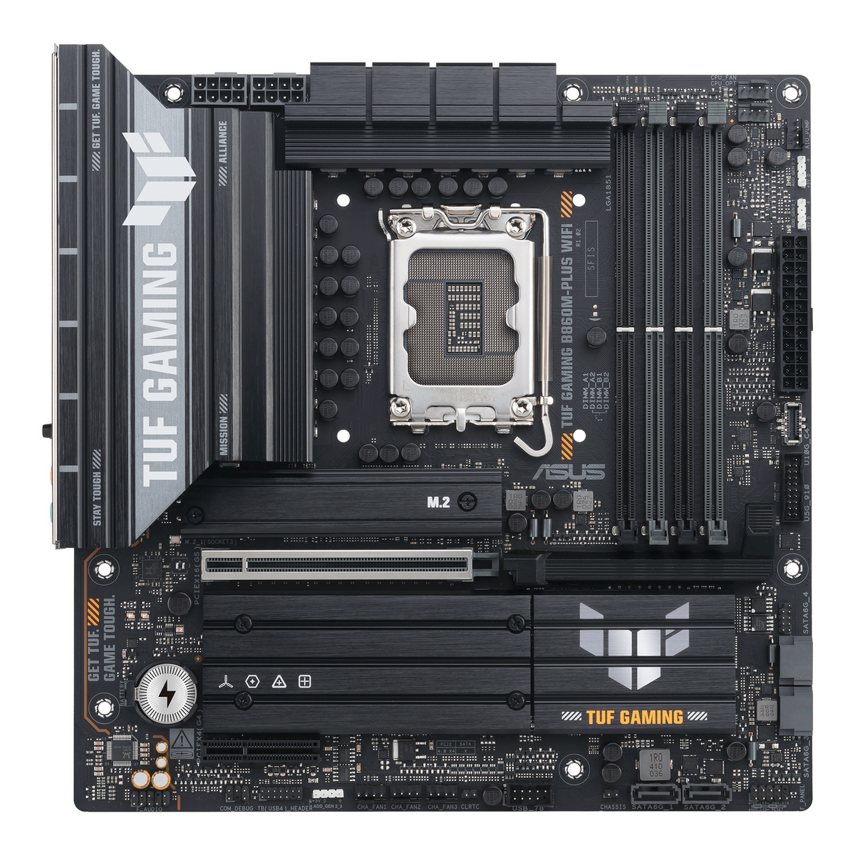 Asus Mainboard TUF Gaming B860M-Plus WiFi / 90MB1JV0-M0EAY0 Schwarz