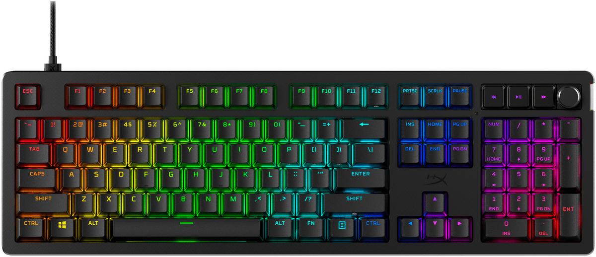HyperX Tastiera Alloy Rise / 7G7A3AA#ABA Nero