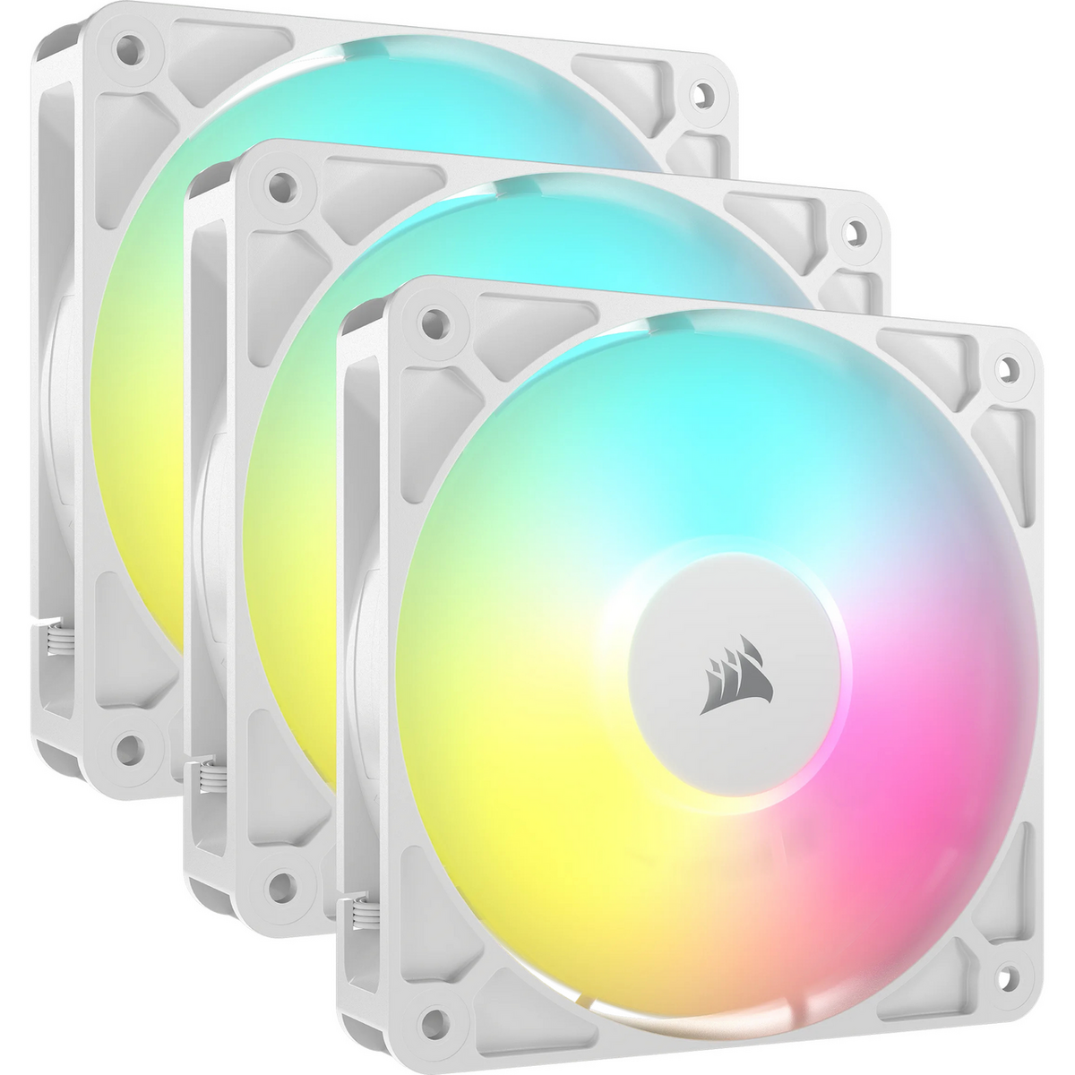 Corsair Ventilatore RS120 ARGB / CO-9050185-WW Bianco 3-Pack