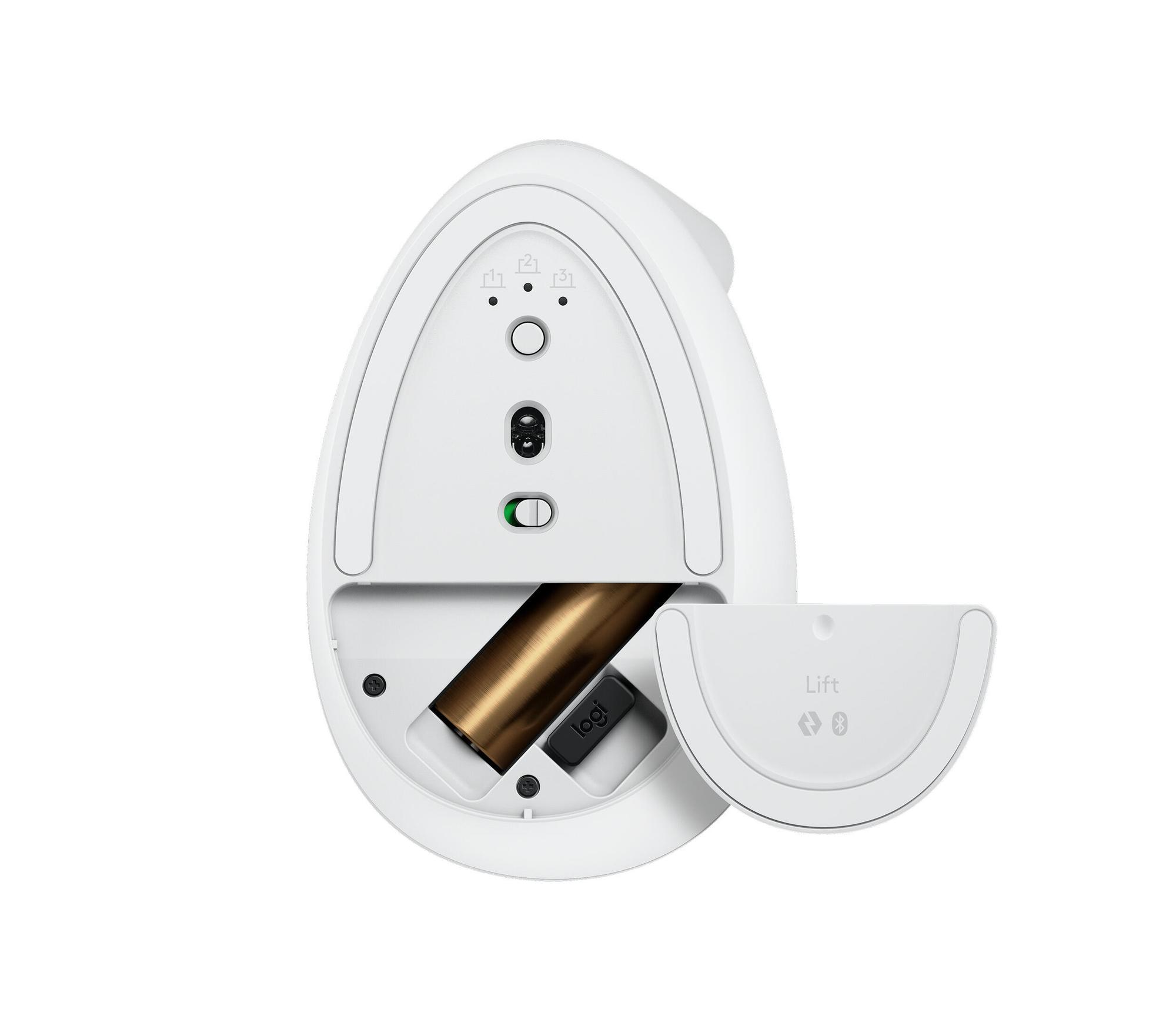 Logitech Maus Lift Vertical / 910-006475 Weiß