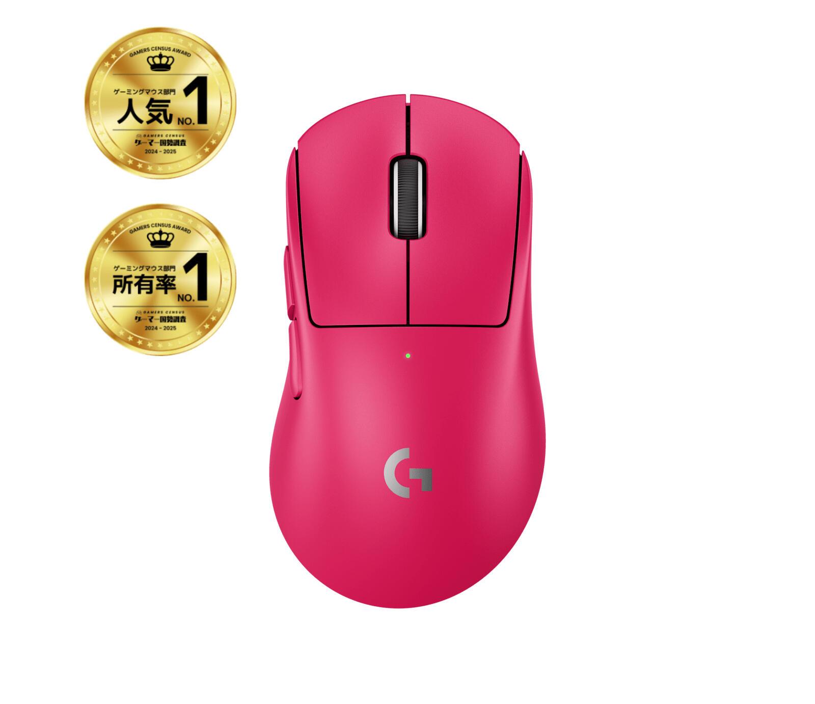 Logitech Ratón G Pro X Superlight 2 Dex / 910-007373 Magenta