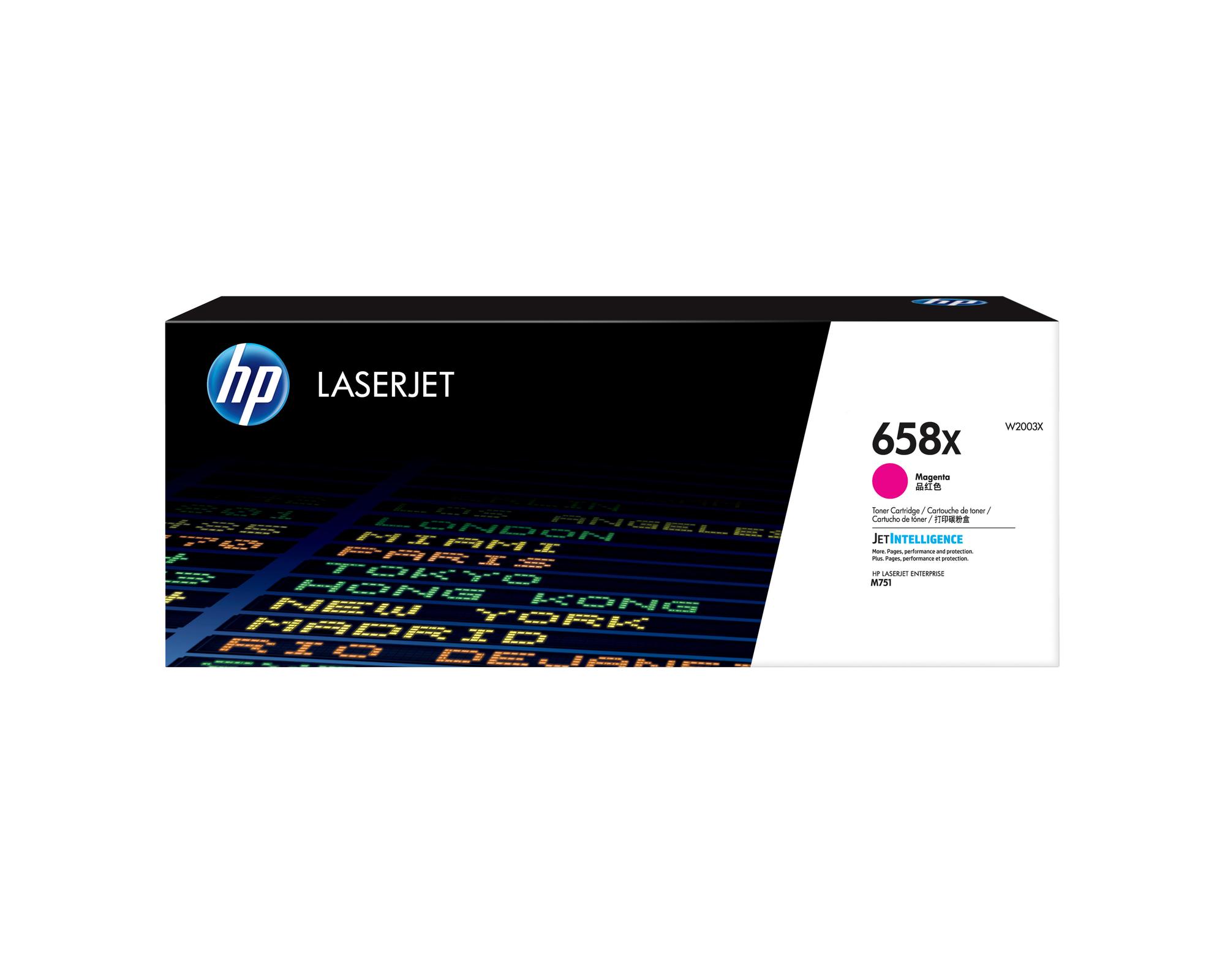 HP Toner 658X / W2003X Magenta XL