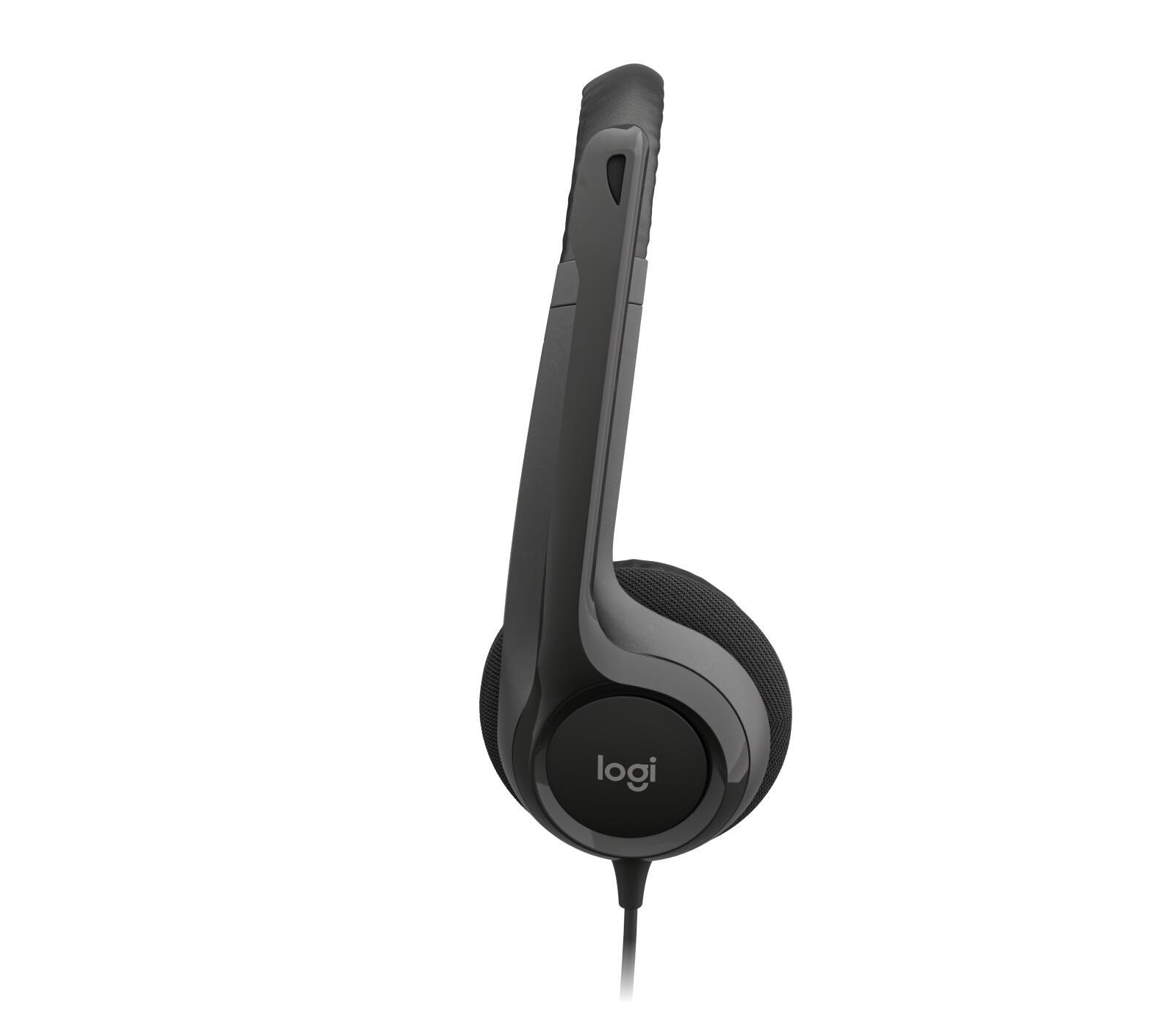 Logitech Headset H390 / 981-000406 Schwarz