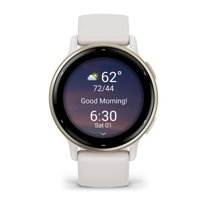 Garmin Indossabile Vivoactive 5 cream / 010-02862-11 Bianco 3,05 cm (1,2")