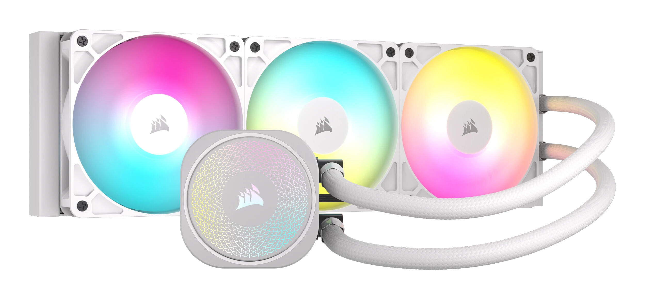 Corsair Water cooling NAUTILUS 360 ARGB / CW-9060095-WW White XL