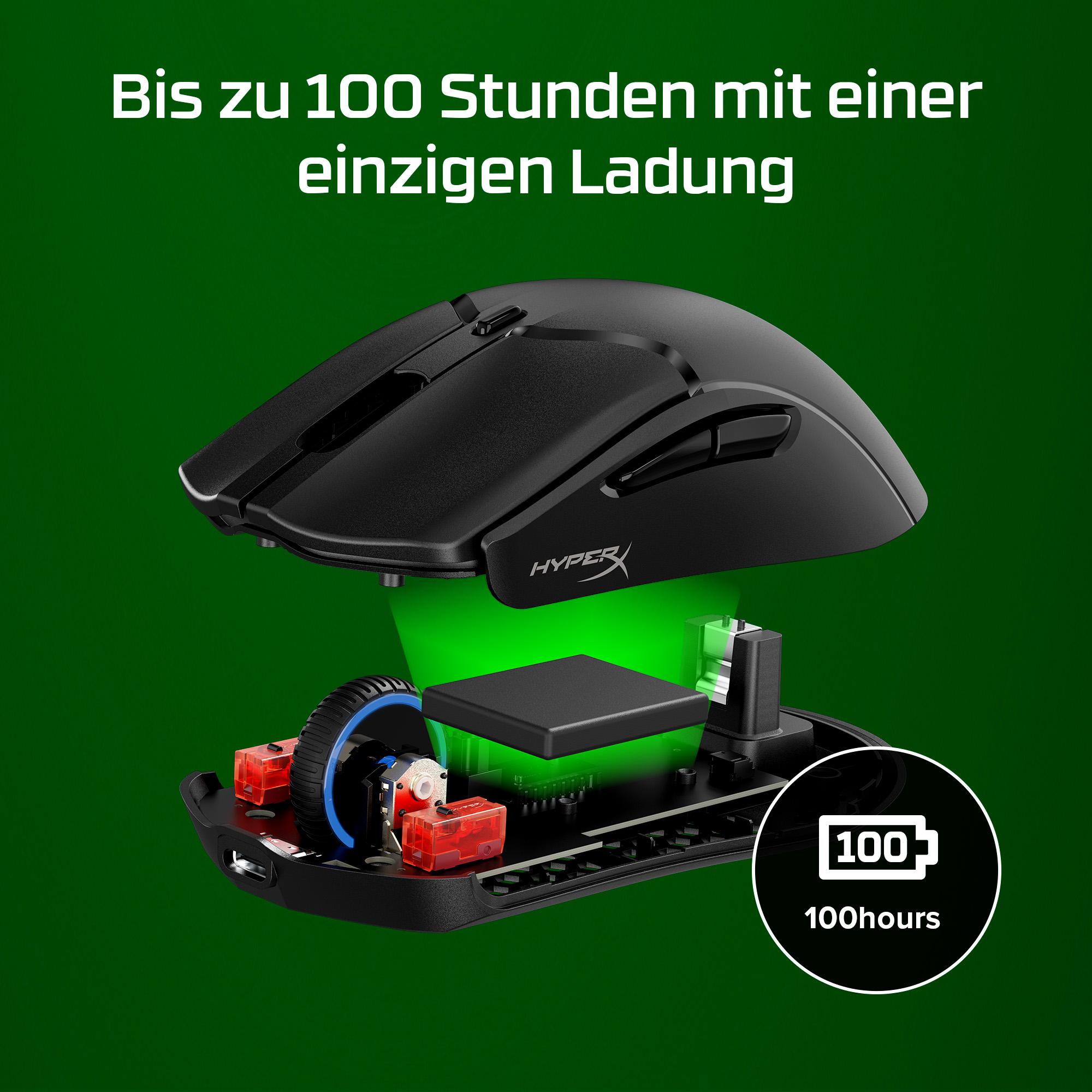 HyperX Souris Pulsefire Haste 2 Mini / 7D388AA Noir S