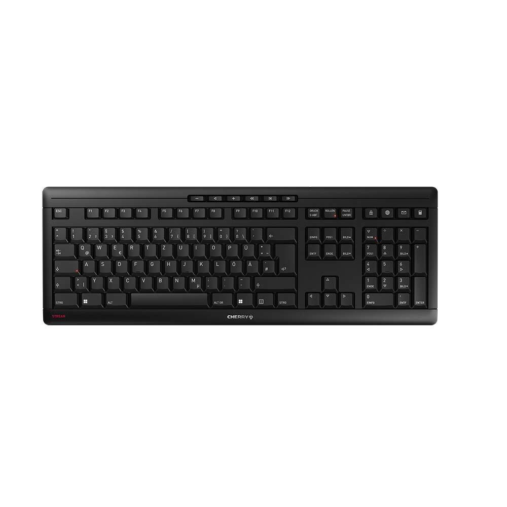 CHERRY Tastatur JK8550B / JK-8550DE-2 Schwarz