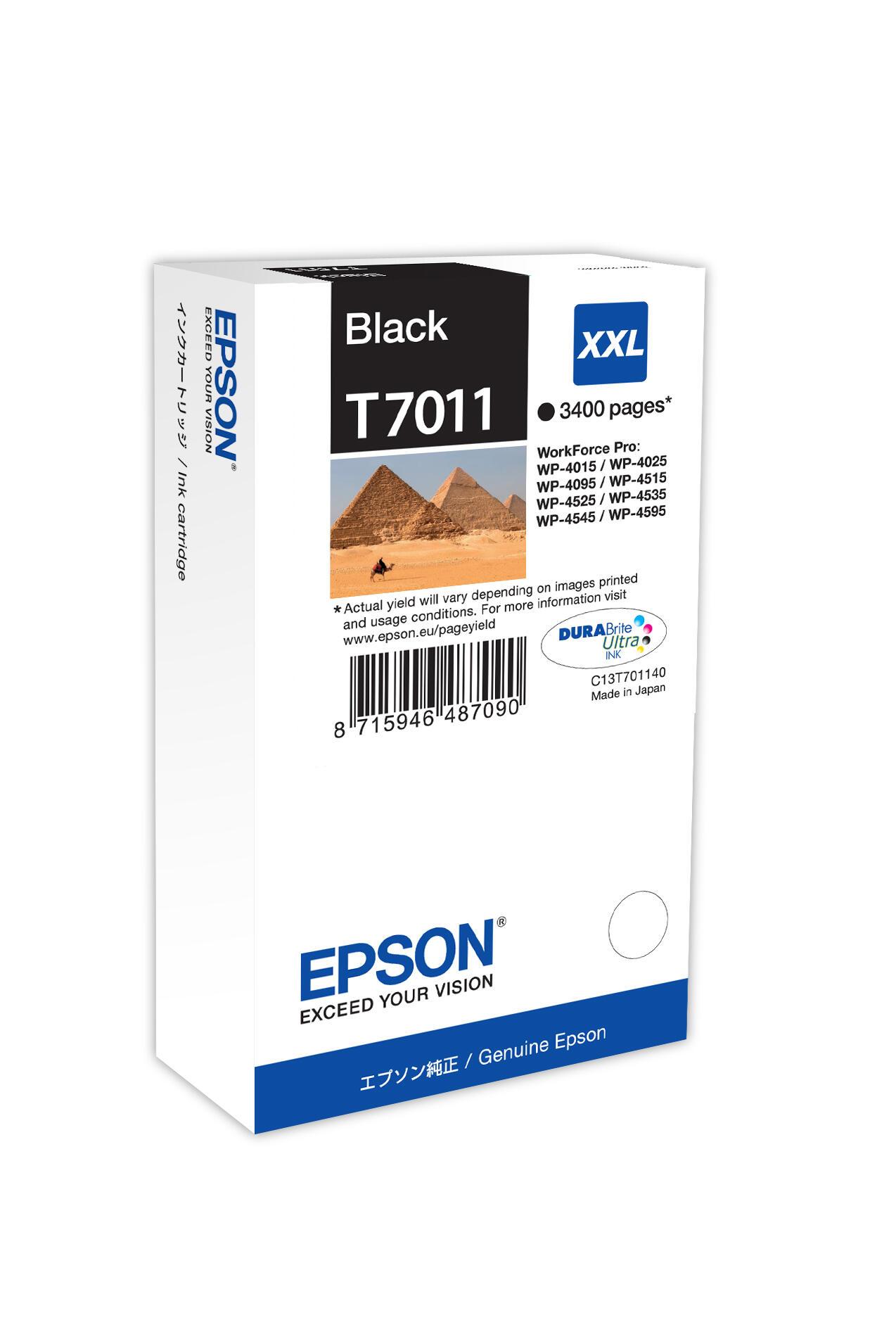 Epson Inchiostro T7011 / C13T70114010 Nero XXL